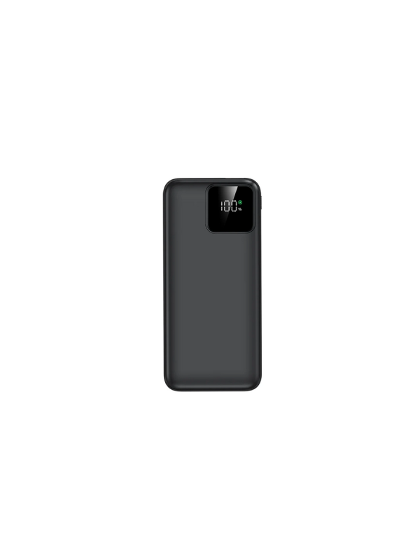 Внешний АКБ Aksberry E101 Violet  быстрая зарядка PD22.5W/QC22.5W с дисплеем 10000mAh (черный)